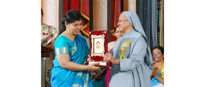 Congratulations to Dr. Mangalambal N. R., Head  Department of Mathematics