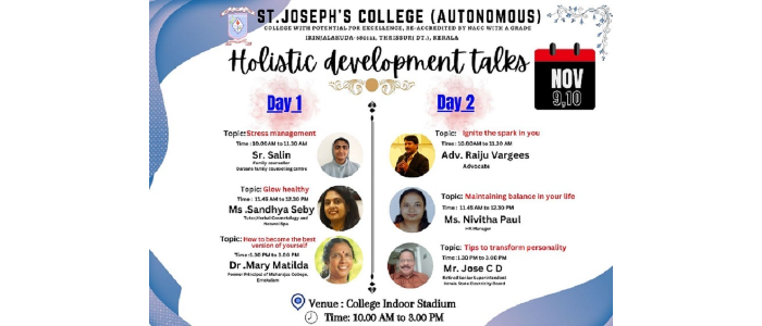 Holistic Development Talks